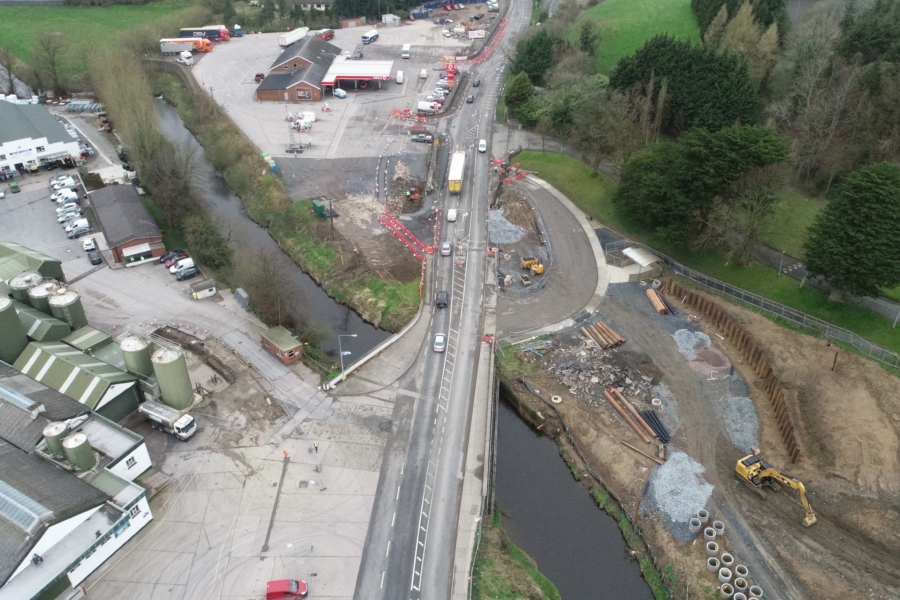 Blackwater bridge aerial 2z2c